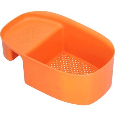Zanussi Égouttoir Multifonction Pour Évier, Panier À Fruits Et Légumes, Filtre À Déchets Alimentaires, Usage Cuisine, Orange - Publicité Zanussi Égouttoir Multifonction Pour Évier, Panier À Fruits Et Légumes, Filtre À Déchets Alimentaires, Usage Cuisine, Orange - Publicité