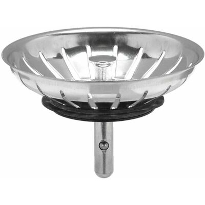 GRASSLIN 1 - Grille Inox - Bonde Panier - Type Franke - Pour Évier De Cuisine - Acier Inoxydable - Argent - Publicité GRASSLIN 1 - Grille Inox - Bonde Panier - Type Franke - Pour Évier De Cuisine - Acier Inoxydable - Argent - Publicité