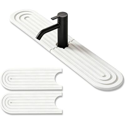 GRASSLIN 1 Contour De Robinet, Argile Diatomée, Séchage Rapide, Absorbant, Pour Évier Cuisine Et Salle De Bain - Publicité GRASSLIN 1 Contour De Robinet, Argile Diatomée, Séchage Rapide, Absorbant, Pour Évier Cuisine Et Salle De Bain - Publicité