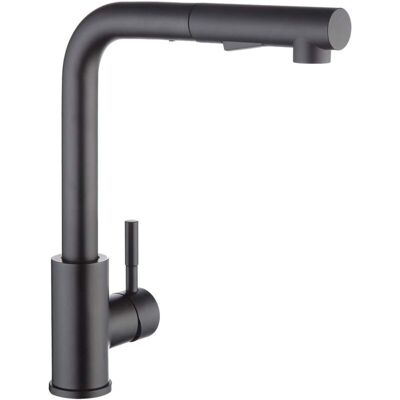 Melissa Robinet Cuisine Douchette Noir, Mitigeur Cuisine Avec Douchette Extractible, Robinetterie De Cuisine Brossé Inox 304, Mitigeur Evier Rotatif À 360°, Robinet Evier 2 Jets(noir Mat) - Publicité Melissa Robinet Cuisine Douchette Noir, Mitigeur Cuisine Avec Douchette Extractible, Robinetterie De Cuisine Brossé Inox 304, Mitigeur Evier Rotatif À 360°, Robinet Evier 2 Jets(noir Mat) - Publicité