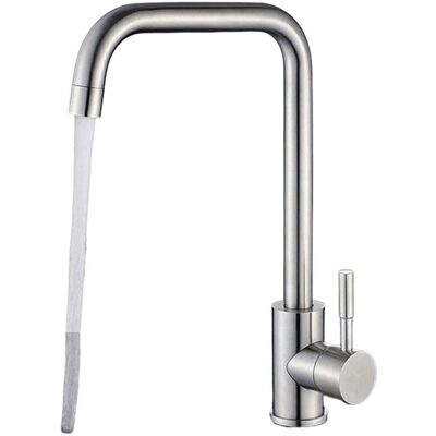 SANS MARQUE Robinet De Cuisine Mitig Evier Bec Pivotant À 360° En Laiton Durable En Acier Inox Brossé Anti-empreinte Robinetterie Cuisine Avec Mouss Abs Bon Rapport Qualité Prix - Publicité SANS MARQUE Robinet De Cuisine Mitig Evier Bec Pivotant À 360° En Laiton Durable En Acier Inox Brossé Anti-empreinte Robinetterie Cuisine Avec Mouss Abs Bon Rapport Qualité Prix - Publicité