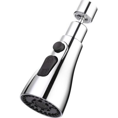 Zanussi Tête De Pulvérisation Pour Robinet D'Évier De Cuisine Adaptateur De Bec Pivotant À 360° Pour Un Diamètre De 16 Mm À 24 Mm 3 Modes D'Aérateur, Buse De Rehausseur Pour Cuisine, Salle De Bain - Publicité Zanussi Tête De Pulvérisation Pour Robinet D'Évier De Cuisine Adaptateur De Bec Pivotant À 360° Pour Un Diamètre De 16 Mm À 24 Mm 3 Modes D'Aérateur, Buse De Rehausseur Pour Cuisine, Salle De Bain - Publicité