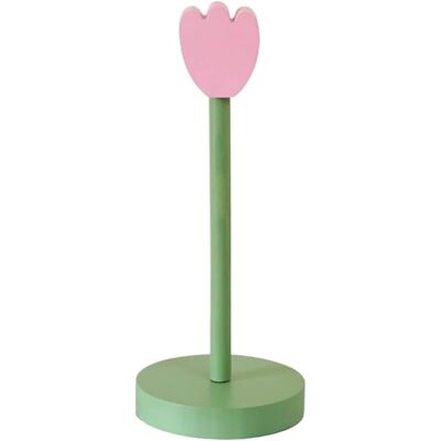 GRASSLIN 1 - Porte-rouleau - Support Vertical - Bois De Tulipe - Design Fleurs - Pour Essuie-tout Et Film Alimentaire - Cuisine Et Salle De Bain - Naturel - Publicité GRASSLIN 1 - Porte-rouleau - Support Vertical - Bois De Tulipe - Design Fleurs - Pour Essuie-tout Et Film Alimentaire - Cuisine Et Salle De Bain - Naturel - Publicité