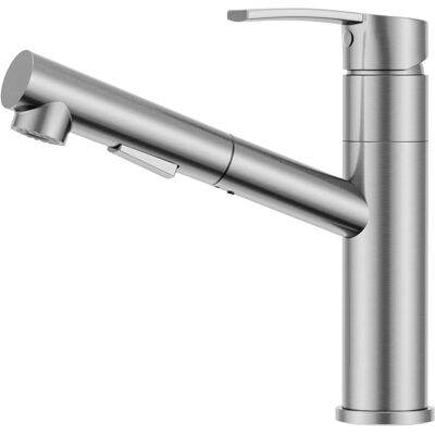 OEM Kitchen Faucet, Robinet De Cuisine Avec Douchette Extractible, Mitigeur Monocommande Pour Haute Pression, Mitigeur D'Évier Chromé, 308cp - Publicité OEM Kitchen Faucet, Robinet De Cuisine Avec Douchette Extractible, Mitigeur Monocommande Pour Haute Pression, Mitigeur D'Évier Chromé, 308cp - Publicité