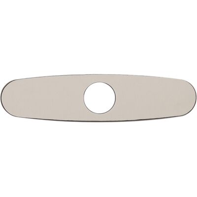 HEAT Plaque De Recouvrement Pour Robinet D'Évier De Cuisine, Plaque De Base En Acier Inoxydable 304 Brossé, Plaque Décorative - Publicité HEAT Plaque De Recouvrement Pour Robinet D'Évier De Cuisine, Plaque De Base En Acier Inoxydable 304 Brossé, Plaque Décorative - Publicité