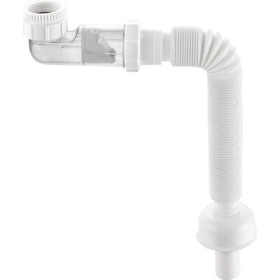 Zanussi 1 Pièces Tuyau D'Évacuation Flexible Et Anti-odeurs, Pour Raccords D'Évier De Cuisine Et De Salle De Bain G1 1/4" Et G1 1/2" - Publicité Zanussi 1 Pièces Tuyau D'Évacuation Flexible Et Anti-odeurs, Pour Raccords D'Évier De Cuisine Et De Salle De Bain G1 1/4" Et G1 1/2" - Publicité