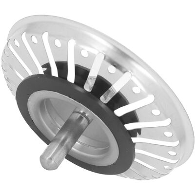 HEAT Passoire D'Évier De Cuisine En Acier Inoxydable Épais, Bouchon De Passoire Pour Évier De Cuisine À Domicile - Publicité HEAT Passoire D'Évier De Cuisine En Acier Inoxydable Épais, Bouchon De Passoire Pour Évier De Cuisine À Domicile - Publicité