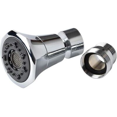 SCORPIO Aérateur Pour Robinets Cuisine Robinet Filtre Barboteur - Fil Intérieur Femelle De 24 Mm Et Le Filetage Intérieur Femelle De 22 Mm Pivotent Sur 360° Avec 2 Types De Jet Mosseur - Publicité SCORPIO Aérateur Pour Robinets Cuisine Robinet Filtre Barboteur - Fil Intérieur Femelle De 24 Mm Et Le Filetage Intérieur Femelle De 22 Mm Pivotent Sur 360° Avec 2 Types De Jet Mosseur - Publicité
