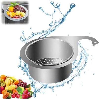 NONAME Panier D'Évier En Acier Inoxydable En Forme De Cygne Pour Filtrer Les Déchets Sans Effort Et Laver Facilement Les Légumes Et Les Fruits - Publicité NONAME Panier D'Évier En Acier Inoxydable En Forme De Cygne Pour Filtrer Les Déchets Sans Effort Et Laver Facilement Les Légumes Et Les Fruits - Publicité