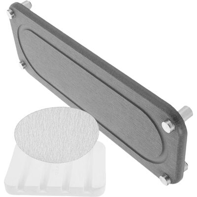 GRASSLIN Organisateur De Comptoir En Diatomite Avec Porte-savonnette, Bac Absorbant D'Eau Rapide Pour Évier La Cuisine Et Salle De Bain, Plateau Polyvalent Et Séchage Instantané'-'- - Publicité GRASSLIN Organisateur De Comptoir En Diatomite Avec Porte-savonnette, Bac Absorbant D'Eau Rapide Pour Évier La Cuisine Et Salle De Bain, Plateau Polyvalent Et Séchage Instantané'-'- - Publicité