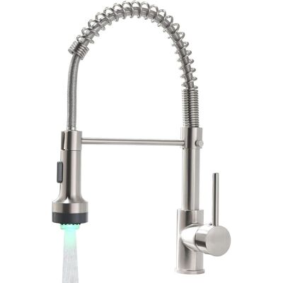 OEM Miigeur Cuisine Robinet De Cuisine Mono Commande Rotation 360° Robinet Évier Modern Design Inox 304 Noir - Publicité OEM Miigeur Cuisine Robinet De Cuisine Mono Commande Rotation 360° Robinet Évier Modern Design Inox 304 Noir - Publicité
