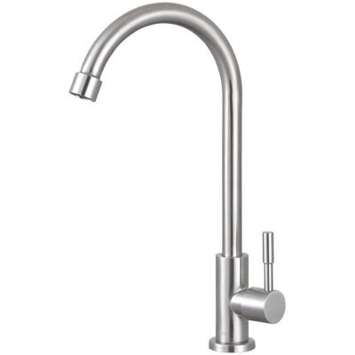 PELTOR Robinet De Cuisine Froide Simple En Acier Inoxydable Lavabo Évier De Buanderie Évier Purificateur D'Eau Robinet - Publicité PELTOR Robinet De Cuisine Froide Simple En Acier Inoxydable Lavabo Évier De Buanderie Évier Purificateur D'Eau Robinet - Publicité