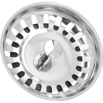MOXIE Sjlerst Panier Pour Bonde D'Évier De Cuisine 80 Mm,passoire De Remplacement Pour Panier D'Évier De Cuisine, En Acier Inoxydable Épais,crépine Universelle Acier Inoxydable, Bouchon Panier Pop-up - Publicité MOXIE Sjlerst Panier Pour Bonde D'Évier De Cuisine 80 Mm,passoire De Remplacement Pour Panier D'Évier De Cuisine, En Acier Inoxydable Épais,crépine Universelle Acier Inoxydable, Bouchon Panier Pop-up - Publicité