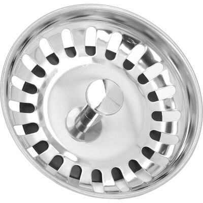 HEAT Passoire De Rechange Pour Évier De Cuisine, En Acier Inoxydable Épais, Avec Bouchon De Fond, Pour La Maison - Publicité HEAT Passoire De Rechange Pour Évier De Cuisine, En Acier Inoxydable Épais, Avec Bouchon De Fond, Pour La Maison - Publicité