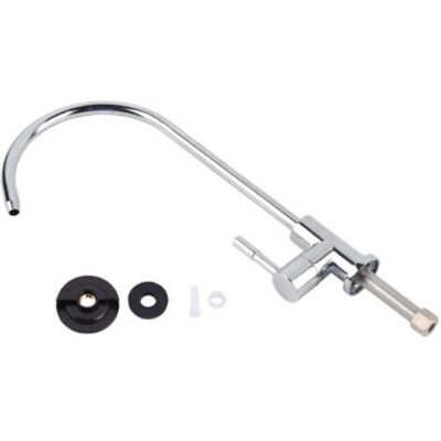 SANS MARQUE Robinet D'Évier De Cuisine Mitigeur 360° – Acier Inoxydable – Finition Chrome – Compatible Systèmes Filtration Eau – Hauteur 32cm - Publicité SANS MARQUE Robinet D'Évier De Cuisine Mitigeur 360° – Acier Inoxydable – Finition Chrome – Compatible Systèmes Filtration Eau – Hauteur 32cm - Publicité