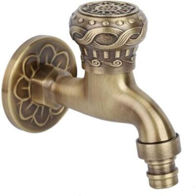 SANS MARQUE Robinet D'Eau De Première Qualité En Laiton Durable Évier De Cuisine Antique Robinet D'Eau Du Robinet De Bronze Poignée En Métal Poignée G1 / 2 Connexion - Publicité SANS MARQUE Robinet D'Eau De Première Qualité En Laiton Durable Évier De Cuisine Antique Robinet D'Eau Du Robinet De Bronze Poignée En Métal Poignée G1 / 2 Connexion - Publicité