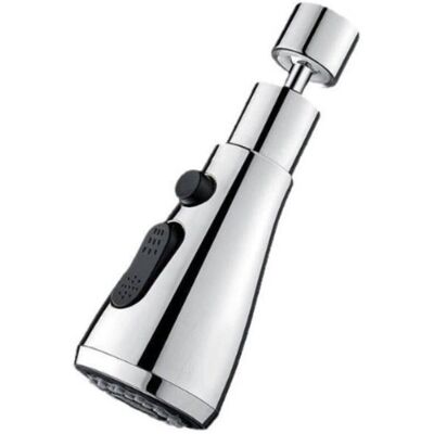 ACKERMAN Tête De Robinet De Rechange, 3 Fonctions, Pivotante À 360°, Tête De Pulvérisation Pour Robinet D'Évier, Connexion G1/2, Remplacement Pour Robinet De Cuisine, Polissage De La Tête De Pulvérisation De R - Publicité ACKERMAN Tête De Robinet De Rechange, 3 Fonctions, Pivotante À 360°, Tête De Pulvérisation Pour Robinet D'Évier, Connexion G1/2, Remplacement Pour Robinet De Cuisine, Polissage De La Tête De Pulvérisation De R - Publicité