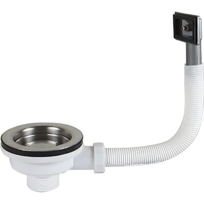 SANS MARQUE Évier De Cuisine 114 Mm Bol Type Bonde Crépine D'Évacuation Avec Trop-plein Xk267ge - Publicité SANS MARQUE Évier De Cuisine 114 Mm Bol Type Bonde Crépine D'Évacuation Avec Trop-plein Xk267ge - Publicité