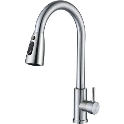 Melissa Robinet De Cuisine Extensible, Robinet De Cuisine Haute Pression Rotatif À 360°, Mitigeur D'Évier Avec Douche 3 Modes, Robinet De Cuisine Extractible (acier Inoxydable) - Publicité Melissa Robinet De Cuisine Extensible, Robinet De Cuisine Haute Pression Rotatif À 360°, Mitigeur D'Évier Avec Douche 3 Modes, Robinet De Cuisine Extractible (acier Inoxydable) - Publicité