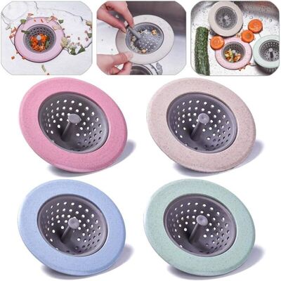 PELTOR Bouchons De Vidange De Cuisine, Paquet De 4, Pour Éviers De Cuisine Et Canalisations De Salle De Bain, Conception Anti-obstruction, Durable Et Facile À Nettoyer, Joint Étanche Et Étanche - Publicité PELTOR Bouchons De Vidange De Cuisine, Paquet De 4, Pour Éviers De Cuisine Et Canalisations De Salle De Bain, Conception Anti-obstruction, Durable Et Facile À Nettoyer, Joint Étanche Et Étanche - Publicité