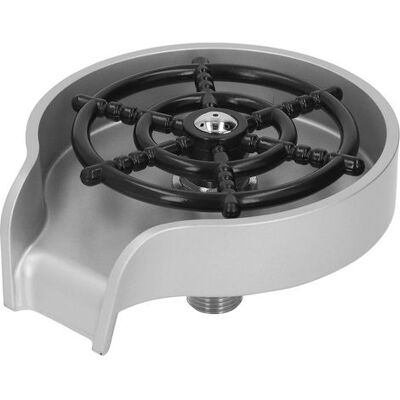 Zanussi Lave-verres Automatique Haute Pression Pour Évier De Bar, Nettoyeur De Bouteilles De Cuisine En Abs Argenté - Publicité Zanussi Lave-verres Automatique Haute Pression Pour Évier De Bar, Nettoyeur De Bouteilles De Cuisine En Abs Argenté - Publicité