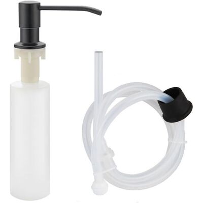 GRASSLIN Distributeur De Savon De Cuisine Évier, Distributeur Savon Liquide Encastrable, Éviers De Cuisine Distributeur De Savon, Avec Bouteille 500ml Et Ensemble De Rallonge De 1,0 M,'parent'-'- - Publicité GRASSLIN Distributeur De Savon De Cuisine Évier, Distributeur Savon Liquide Encastrable, Éviers De Cuisine Distributeur De Savon, Avec Bouteille 500ml Et Ensemble De Rallonge De 1,0 M,'parent'-'- - Publicité