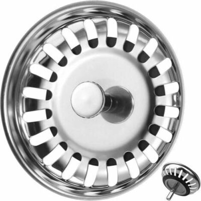 URSUS Filtre Évier Cuisine,bouchon D Evier,couvercle De Filtre Évier Cuisine,filtre À Évier En Acier Inoxydable,bouchon Evier Inox,diamètre De 80 Mm (a,1pcs) - Publicité URSUS Filtre Évier Cuisine,bouchon D Evier,couvercle De Filtre Évier Cuisine,filtre À Évier En Acier Inoxydable,bouchon Evier Inox,diamètre De 80 Mm (a,1pcs) - Publicité