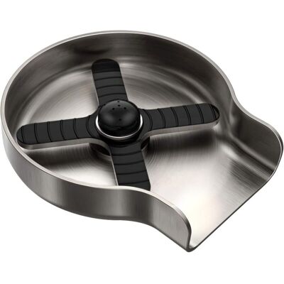 Melissa Rinsert En Métal Pour Évier De Cuisine, Robinet En Verre Pour Évier De Cuisine, Bouteille De Rinçage, Accessoires D'Évier De Cuisine, Acier Inoxydable, Nickel Brossé - Publicité Melissa Rinsert En Métal Pour Évier De Cuisine, Robinet En Verre Pour Évier De Cuisine, Bouteille De Rinçage, Accessoires D'Évier De Cuisine, Acier Inoxydable, Nickel Brossé - Publicité