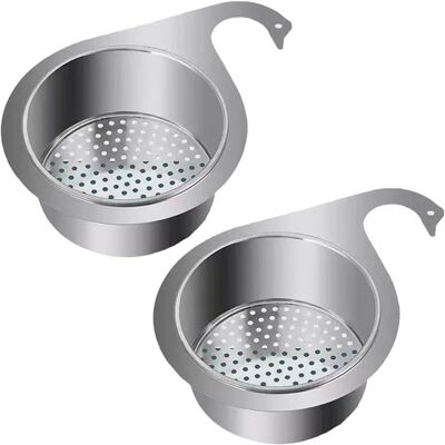 GRASSLIN 2 Panier De Vidange Acier Inoxydable Design Cygne Structure Triangulaire Pour Évier De Cuisine - Publicité GRASSLIN 2 Panier De Vidange Acier Inoxydable Design Cygne Structure Triangulaire Pour Évier De Cuisine - Publicité