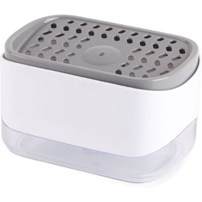 HEAT Distributeur De Liquide Vaisselle Automatique Gain De Place Pour Évier Et Ustensiles De Cuisine - Publicité HEAT Distributeur De Liquide Vaisselle Automatique Gain De Place Pour Évier Et Ustensiles De Cuisine - Publicité