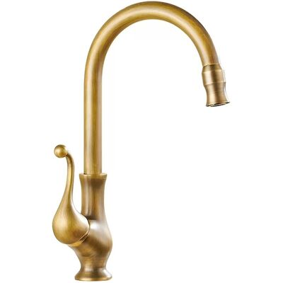 Generic Robinet De Cuisine Bronze Antique, Mitigeur Monocommande D'Évier Cuisine Laiton Rétro, Rotatif À 360° Haut Robinet Mélangeur Lavabo Salle - Publicité Generic Robinet De Cuisine Bronze Antique, Mitigeur Monocommande D'Évier Cuisine Laiton Rétro, Rotatif À 360° Haut Robinet Mélangeur Lavabo Salle - Publicité