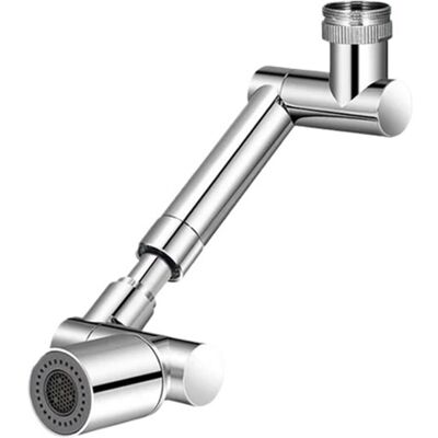 BRINSEA Extension De Robinet Rotative Universelle Rétractable À 1440° Avec Bras Robotique Rotatif, Aérateur, Rallonge De Robinet D'Évier De Cuisine, 2 Modes De Débit D'Eau (double Modes – Argent) - Publicité BRINSEA Extension De Robinet Rotative Universelle Rétractable À 1440° Avec Bras Robotique Rotatif, Aérateur, Rallonge De Robinet D'Évier De Cuisine, 2 Modes De Débit D'Eau (double Modes – Argent) - Publicité