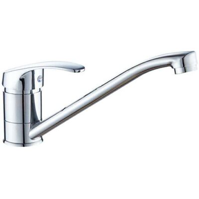 BRAST Mitigeur D'Evier, Robinet De Cuisine Monocommande, Chromé, Argent, - Publicité BRAST Mitigeur D'Evier, Robinet De Cuisine Monocommande, Chromé, Argent, - Publicité
