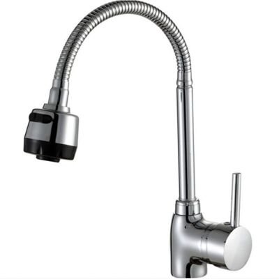 PELTOR Robinet De Cuisine À Trois Voies À Embout Universel En Abs Avec Tuyau D'Eau Chaude Et Froide De 60 Cm - Publicité PELTOR Robinet De Cuisine À Trois Voies À Embout Universel En Abs Avec Tuyau D'Eau Chaude Et Froide De 60 Cm - Publicité