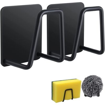 GRASSLIN 2 Pièces Porte Eponge Evier Cuisine, 304 Inox Auto Adhesif, Support Pour Éponge Crochet Éponge À Vaisselle Argent Évier Cuisine Éponges,brosser(noir) Noir/2pcs -'Parent'noir/2pcs'- - Publicité GRASSLIN 2 Pièces Porte Eponge Evier Cuisine, 304 Inox Auto Adhesif, Support Pour Éponge Crochet Éponge À Vaisselle Argent Évier Cuisine Éponges,brosser(noir) Noir/2pcs -'Parent'noir/2pcs'- - Publicité
