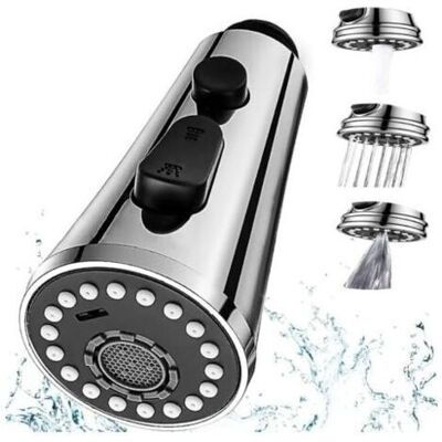 SCORPIO 3 Modes Douchette Robinet Cuisine, Extractible Douchette Evier Cuisine G1/2 Tête Robinet Cuisine Douchette Remplacement Pour Salle De Bain Lavabo Aiperq - Publicité SCORPIO 3 Modes Douchette Robinet Cuisine, Extractible Douchette Evier Cuisine G1/2 Tête Robinet Cuisine Douchette Remplacement Pour Salle De Bain Lavabo Aiperq - Publicité