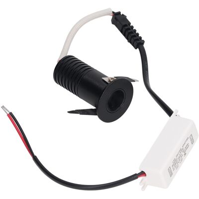 HEAT Spot Encastré Led 3 W, Mini Spot Sous Meuble Avec Driver Led Pour Cuisines, Placards Et Plafonds, Ac85-265v, Blanc Chaud 3000k - Publicité HEAT Spot Encastré Led 3 W, Mini Spot Sous Meuble Avec Driver Led Pour Cuisines, Placards Et Plafonds, Ac85-265v, Blanc Chaud 3000k - Publicité