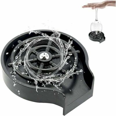 BRAST Lave Gobelet Pour Évier, Rinceur De Verre Pour Évier De Cuisine, Pour Accessoires D'Évier De Cuisine, Lave Biberon Pour Gobelet Biberon, Dispositif De Rinage De Bar À La Maison Pour Diverses Tasses - Publicité BRAST Lave Gobelet Pour Évier, Rinceur De Verre Pour Évier De Cuisine, Pour Accessoires D'Évier De Cuisine, Lave Biberon Pour Gobelet Biberon, Dispositif De Rinage De Bar À La Maison Pour Diverses Tasses - Publicité