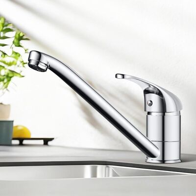 OEM Robinet Cuisine Noir Monocommande, Mitigeur Cuisine Orientable À 360°, Robinets D'Évier De Cuisine, Commande De Chaud Et De Froid, Aciers Inoxydables - Publicité OEM Robinet Cuisine Noir Monocommande, Mitigeur Cuisine Orientable À 360°, Robinets D'Évier De Cuisine, Commande De Chaud Et De Froid, Aciers Inoxydables - Publicité