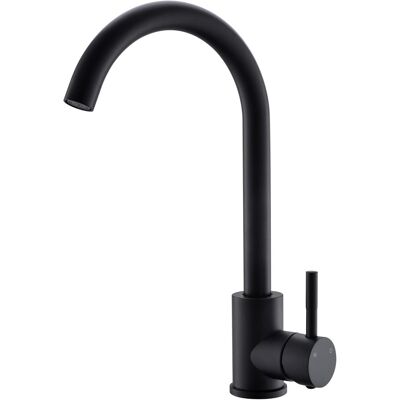OEM Miigeur Cuisine Robinet De Cuisine Mono Commande Rotation 360° Robinet Évier Modern Design Inox 304 Noir - Publicité OEM Miigeur Cuisine Robinet De Cuisine Mono Commande Rotation 360° Robinet Évier Modern Design Inox 304 Noir - Publicité