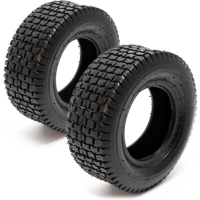OEM Lot De2 Pneus Tondeuse Autoportée 13x5.00-6 Sans Chambre À Air Pneu À Crampon Chariot Diable Brouette,matériaux De Haute Qualité - Publicité OEM Lot De2 Pneus Tondeuse Autoportée 13x5.00-6 Sans Chambre À Air Pneu À Crampon Chariot Diable Brouette,matériaux De Haute Qualité - Publicité