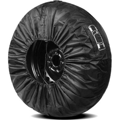 OEM Housse De Pneu 1 Pièce, Housse De Roue De Secours Imperméable, Protection Robuste Pour Pneus De Voitures, Suv, Fourgonnettes Et Camionnettes, Convient Aux Pneus De 19'' À 23'' - Publicité OEM Housse De Pneu 1 Pièce, Housse De Roue De Secours Imperméable, Protection Robuste Pour Pneus De Voitures, Suv, Fourgonnettes Et Camionnettes, Convient Aux Pneus De 19'' À 23'' - Publicité