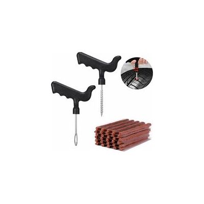 OEM 32 Pièces Kit De Réparation De Pneu,kit De Reparation Avec Mèches Pour Pneu,kit Réparation Pneu Pour Crevaison De Pneus De Voiture - Publicité OEM 32 Pièces Kit De Réparation De Pneu,kit De Reparation Avec Mèches Pour Pneu,kit Réparation Pneu Pour Crevaison De Pneus De Voiture - Publicité