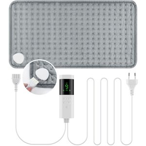 ENOWELIR Coussin Chauffant Pour Soulager Les Douleurs Dorsales Et Les Crampes, Coussin Chauffant Avec Arrêt Automatique, Grand Format, 6 Réglages De Chaleur, Cadeau Pour Femme, Cadeau Pour Homme, 30 X 60 Cm - Publicité ENOWELIR Coussin Chauffant Pour Soulager Les Douleurs Dorsales Et Les Crampes, Coussin Chauffant Avec Arrêt Automatique, Grand Format, 6 Réglages De Chaleur, Cadeau Pour Femme, Cadeau Pour Homme, 30 X 60 Cm - Publicité