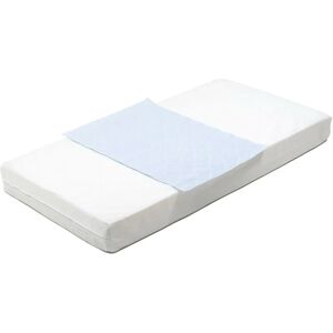 P'tit Lit - Alèse Bébé Imperméable Ultra Absorbante Protège Matelas Respirant et Silencieux - Lavable à 90°C - Pour tout type de couchage : 60x120cm / 70x140cm / 90x190cm / 40x80cm / 50x90cm - blanc - Publicité