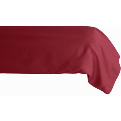 Taie De Traversin Percale Pur Coton Peigné Longues Fibres 80 Fils/cm² Vent Du Sud - Carmin - 43 X 195 Cm - Carmin - - Publicité Taie De Traversin Percale Pur Coton Peigné Longues Fibres 80 Fils/cm² Vent Du Sud - Carmin - 43 X 195 Cm - Carmin - - Publicité