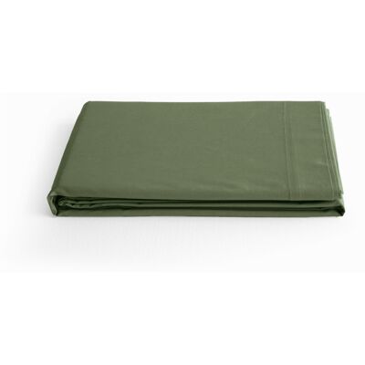 Drap Plat Percale Pur Coton Peigné Longues Fibres 80 Fils/cm² Vent Du Sud - Mousse - 270 X 300 Cm Pour Lit King Size - Mousse - - Publicité Drap Plat Percale Pur Coton Peigné Longues Fibres 80 Fils/cm² Vent Du Sud - Mousse - 270 X 300 Cm Pour Lit King Size - Mousse - - Publicité
