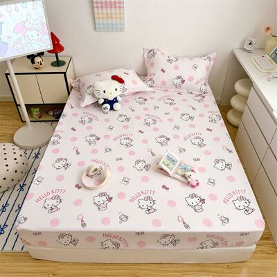 FANGMEDIA Housse De Matelas Simple En Coton Lavé De Classe A, Couvre-lit En Coton Nuage, Housse Anti-poussière, Drap De Lit Pour Enfants - Publicité FANGMEDIA Housse De Matelas Simple En Coton Lavé De Classe A, Couvre-lit En Coton Nuage, Housse Anti-poussière, Drap De Lit Pour Enfants - Publicité