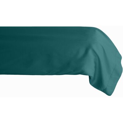 Taie De Traversin Percale Pur Coton Peigné Longues Fibres 80 Fils/cm² Vent Du Sud - Bleu Canard - 43 X 195 Cm - Bleu Canard - - Publicité Taie De Traversin Percale Pur Coton Peigné Longues Fibres 80 Fils/cm² Vent Du Sud - Bleu Canard - 43 X 195 Cm - Bleu Canard - - Publicité