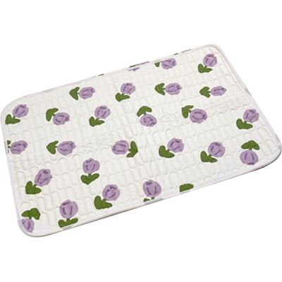 MCKENSA Protège-matelas Anti-fuites Urinaires Double Face, Antidérapant, Lavable, Imperméable, En Coton Purifié, Motif Tulipe, Taille M - Publicité MCKENSA Protège-matelas Anti-fuites Urinaires Double Face, Antidérapant, Lavable, Imperméable, En Coton Purifié, Motif Tulipe, Taille M - Publicité